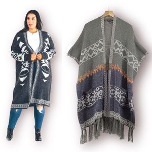 DAVI & DANI OPEN CARDIGAN